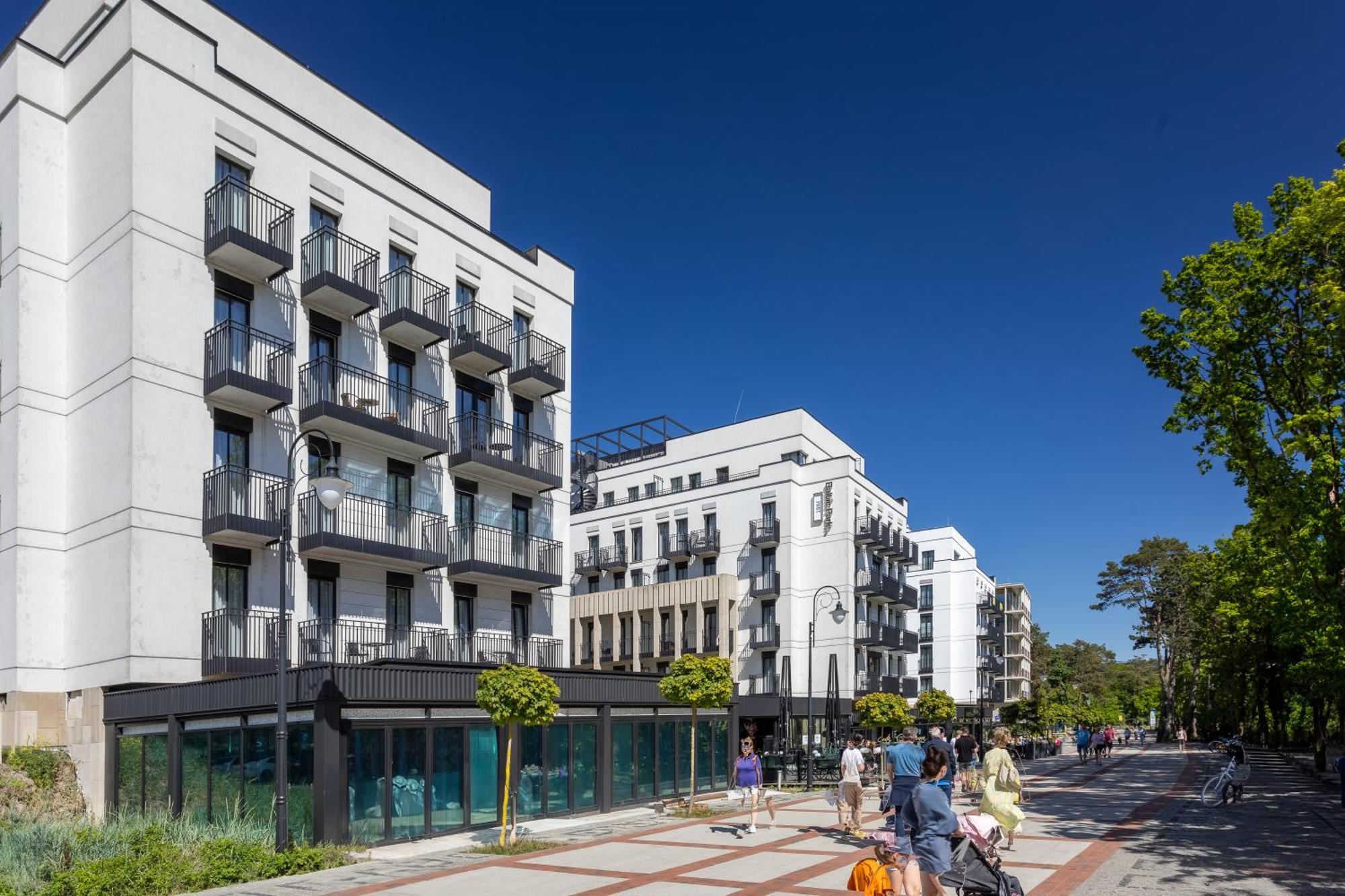 Ambria Apartments Promenada Świnoujście Buitenkant foto